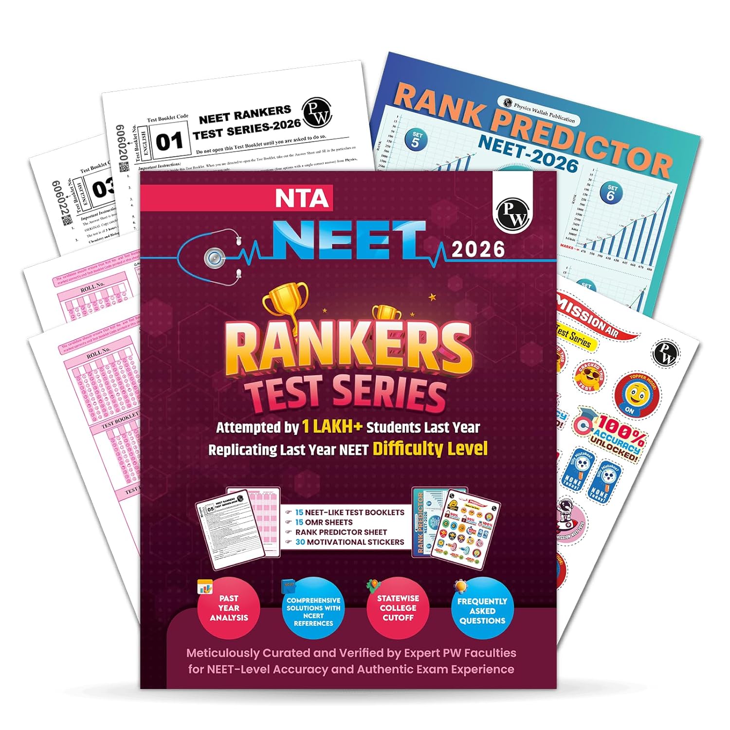 PW NTA 15 NEET Rankers Test Series 2026 | Expert Verified & Curated