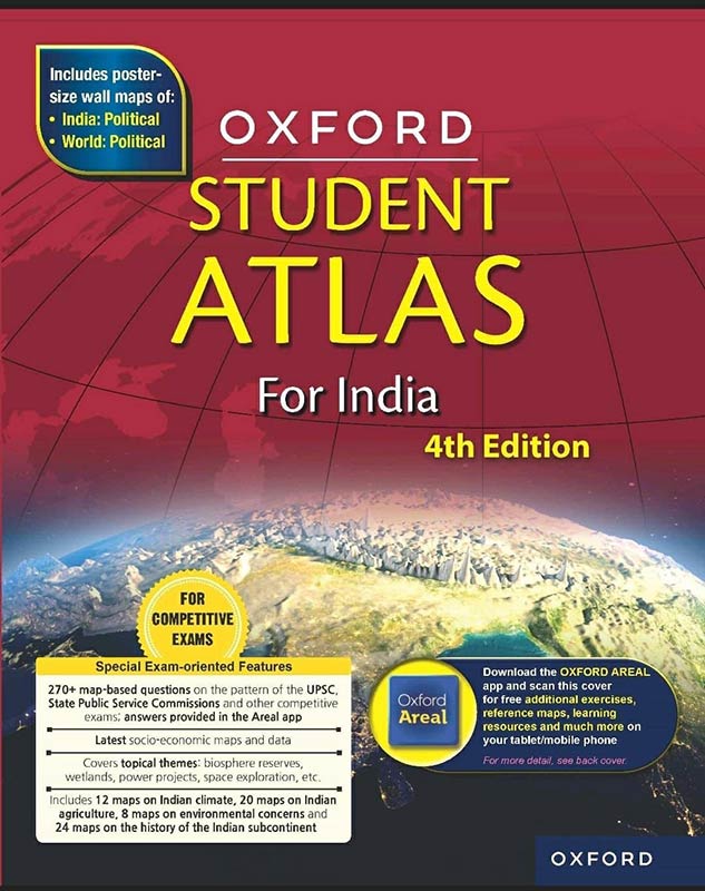 Oxford Student Atlas for India | Oxford University Press | 9789391050849 |  Bookshub.co.in