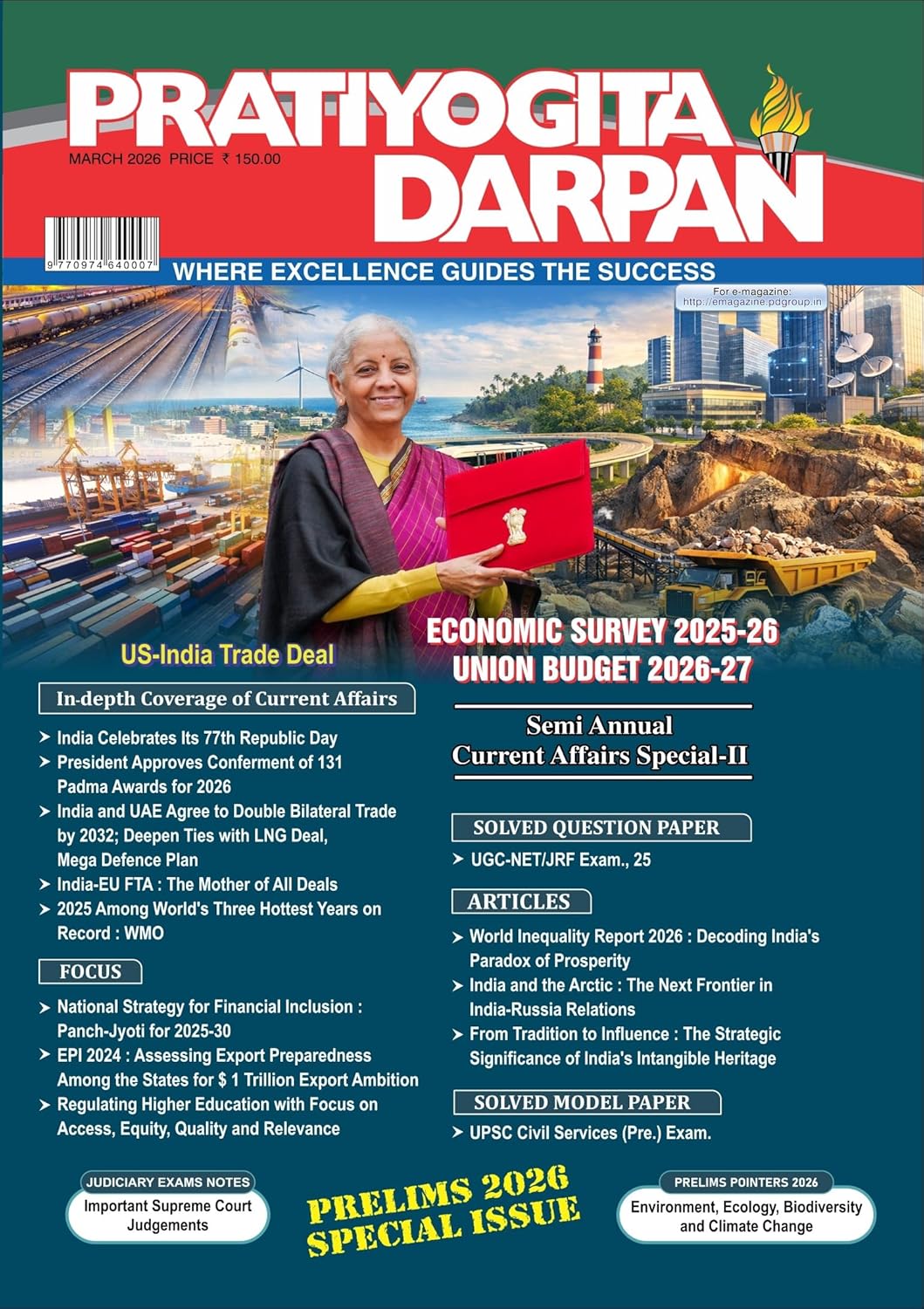 Pratiyogita Darpan English March 2026 | Prelims 2026 Special Issue