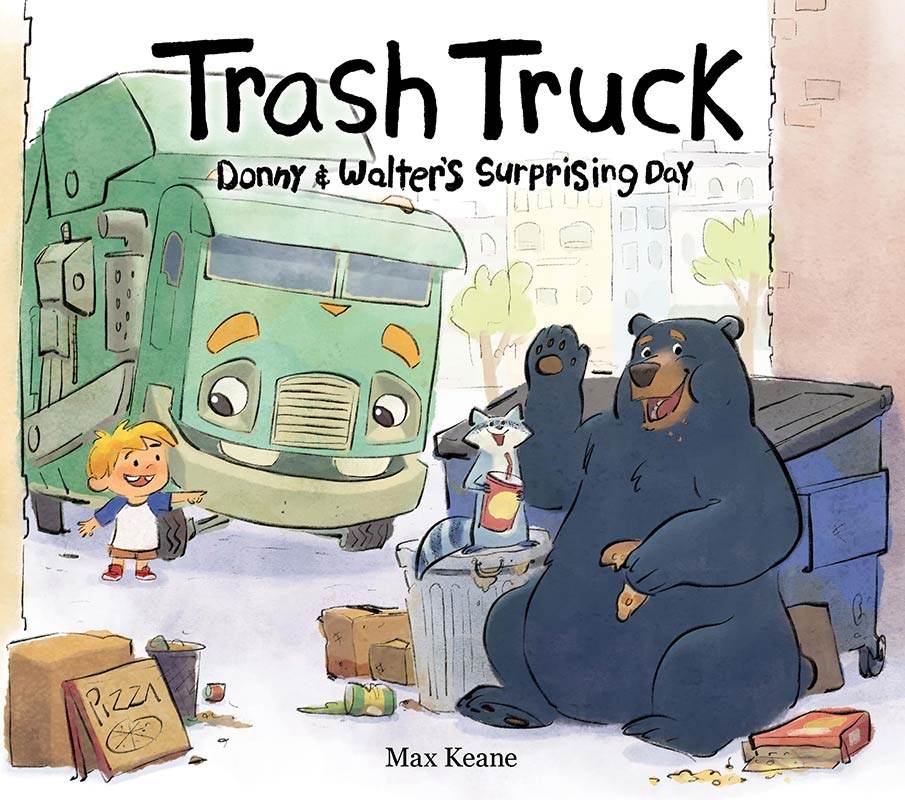 Trash Truck Donny & Walter's Surprising Day