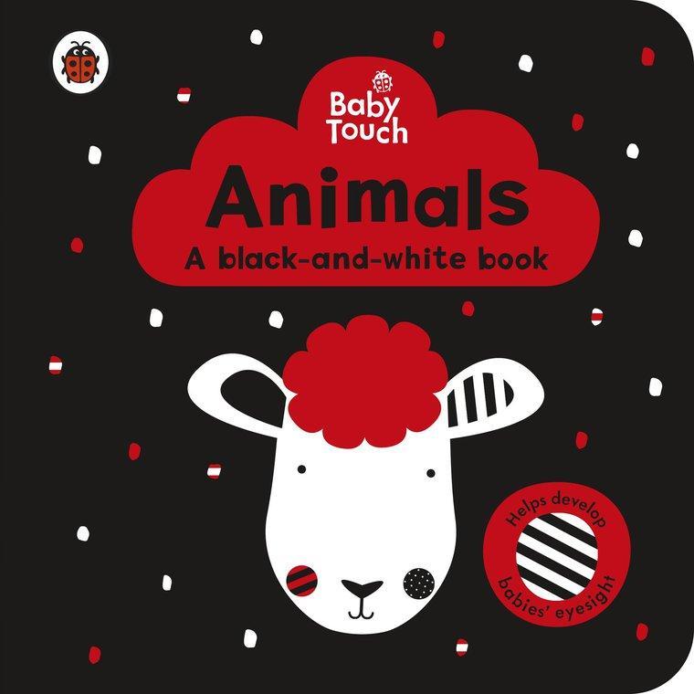 Baby Touch Animals a black-and-white book [Board book] Ladybird