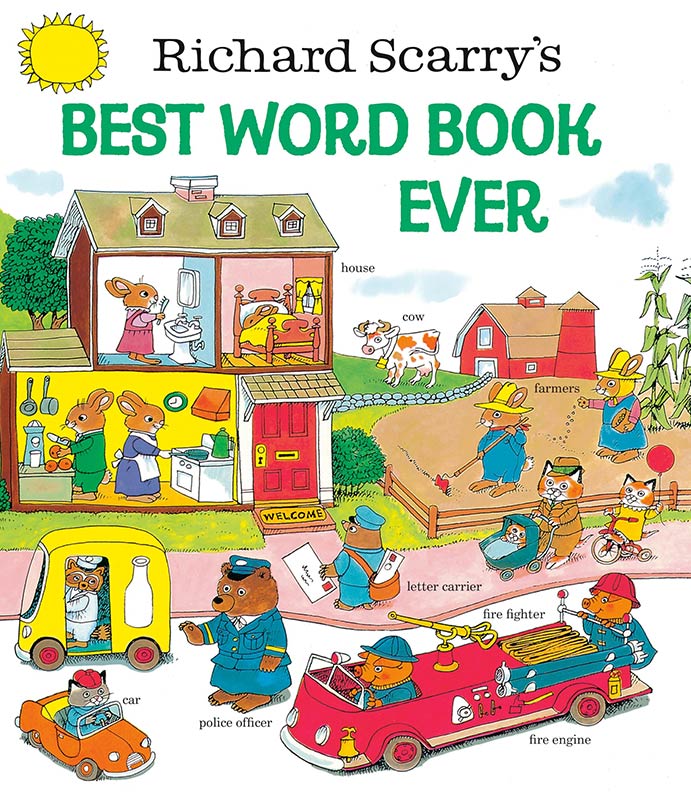 Richard Scarry's Best Word Book Ever (Giant Little Golden Book)