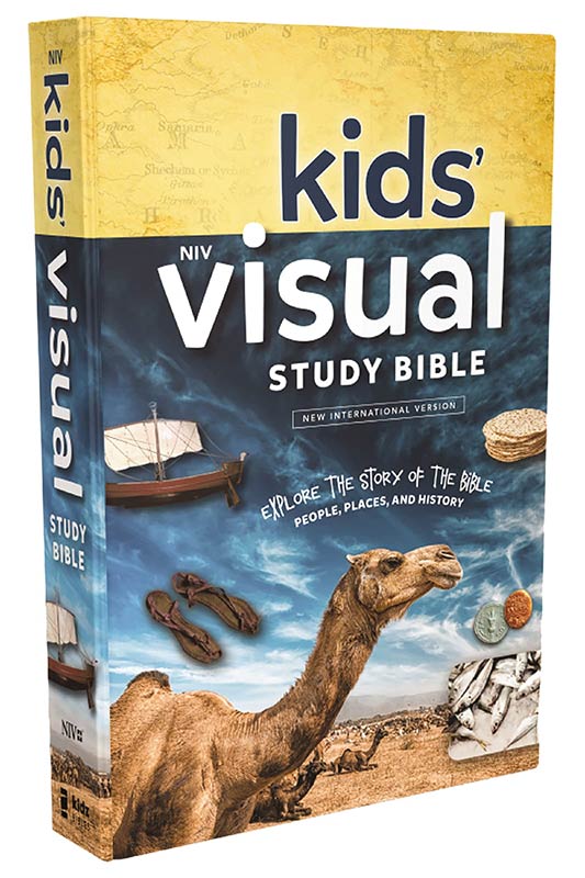 NIV Kids' Visual Study Bible, Hardcover, Full Color Interior: Explore the Story of the Bible---People, Places, and History