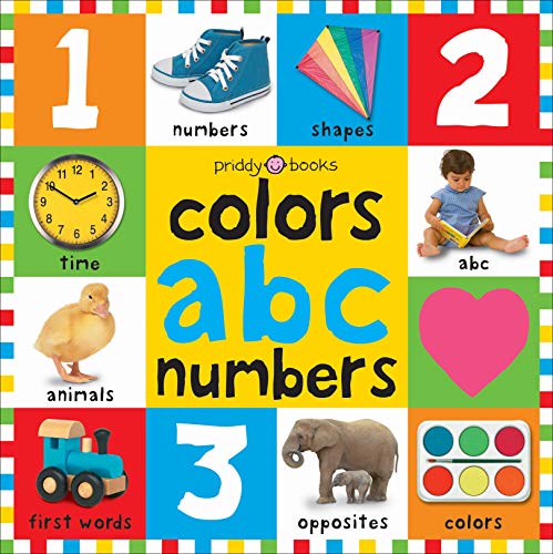 Big Board Books Colors, ABC, Number