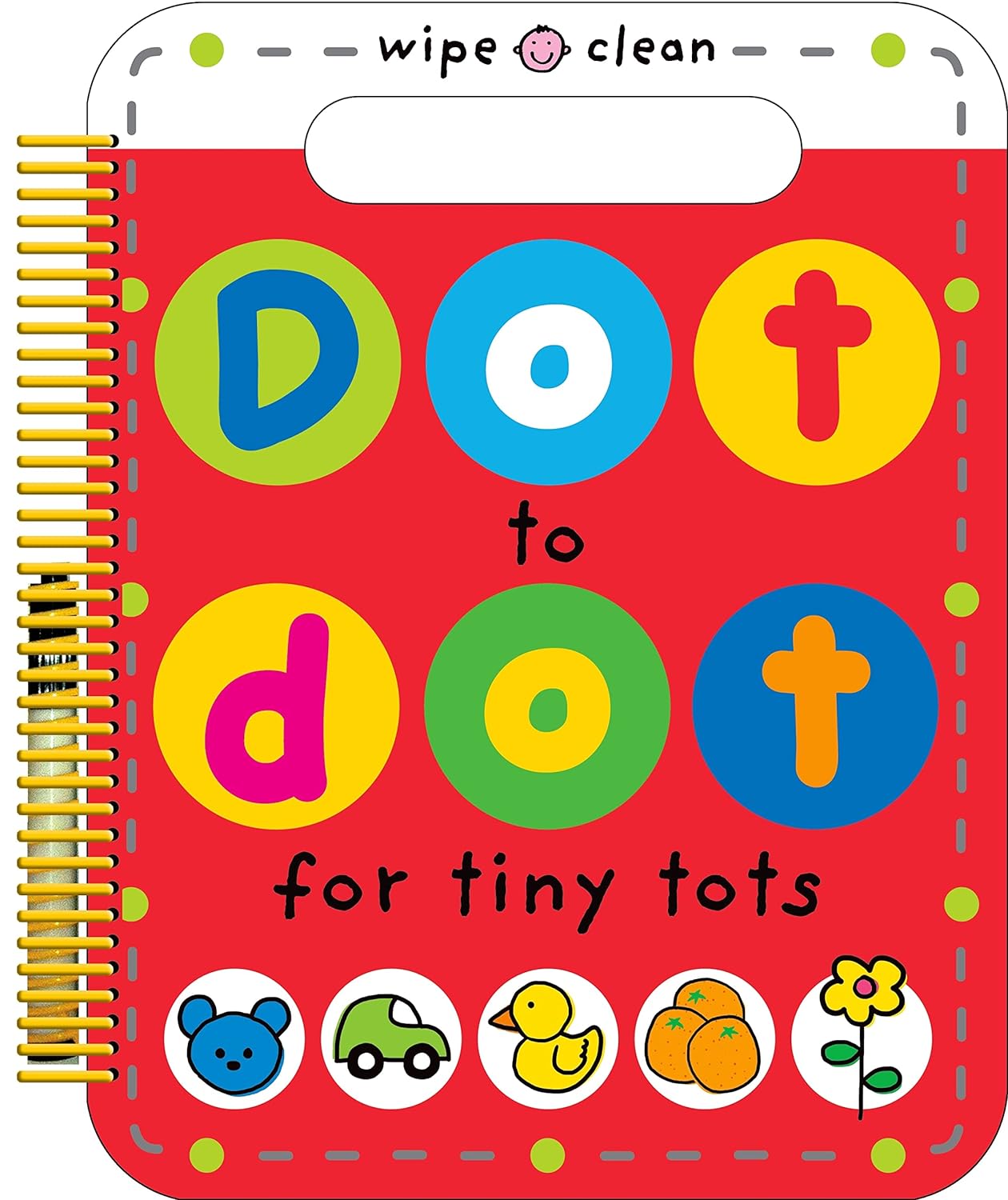 Dot to Dot for Tiny Tots Wipe Clean Activity Book