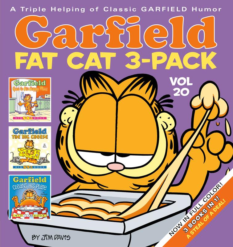 Garfield Fat Cat 3-Pack #20: Garfield Goes to His Happy Place / Garfield the Big Cheese / Garfield Cleans His Plate