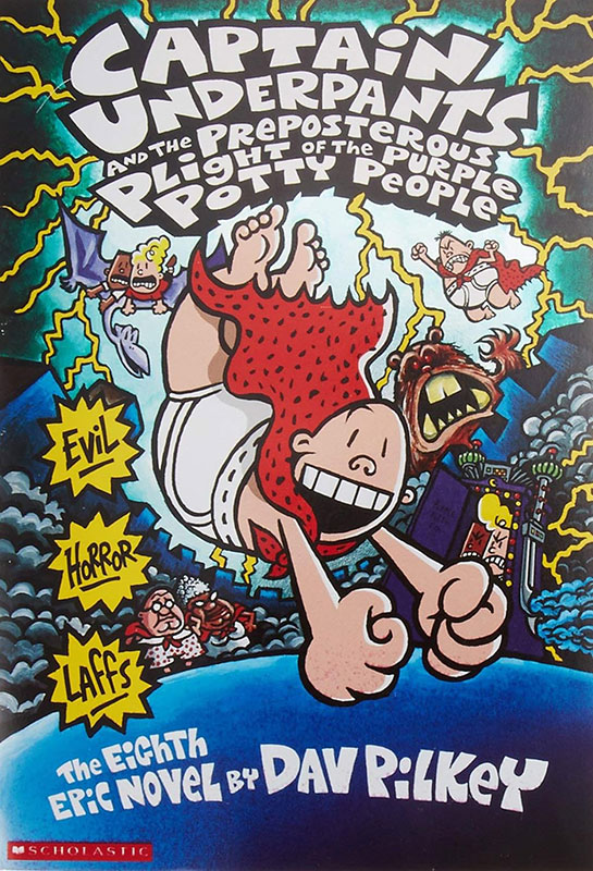 Captain Underpants And The Preposterous Plight Of The Purple