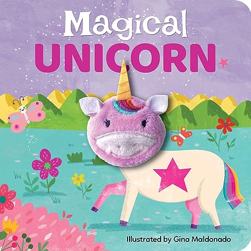 Finger Puppet Book - Magical Unicorn Puppet as She Uses Her Magical Power to Help Others