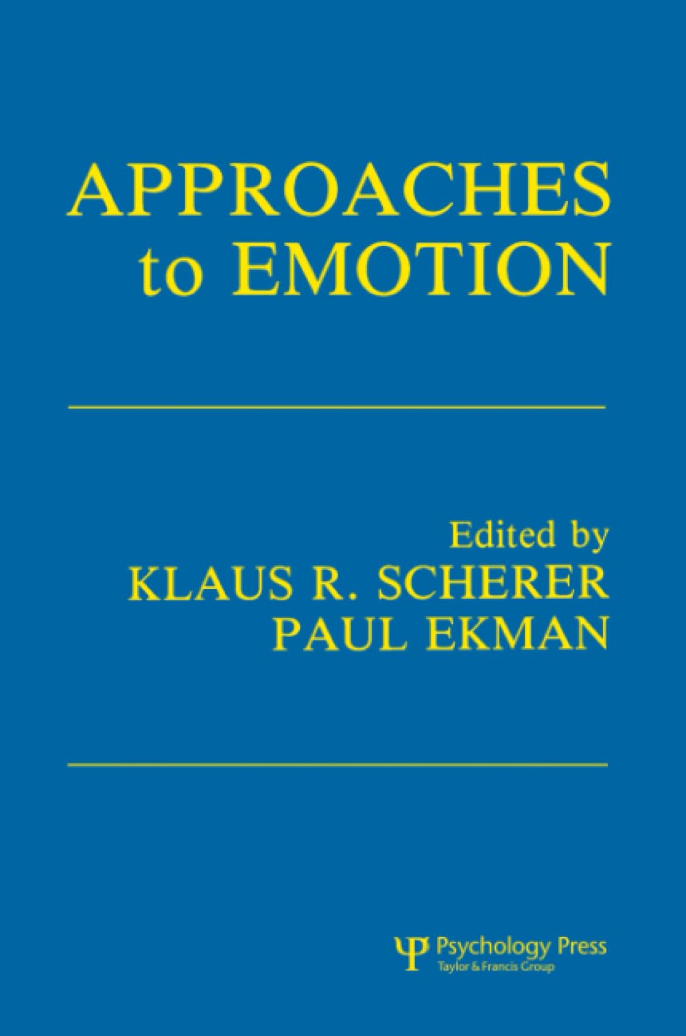 Approaches To Emotion