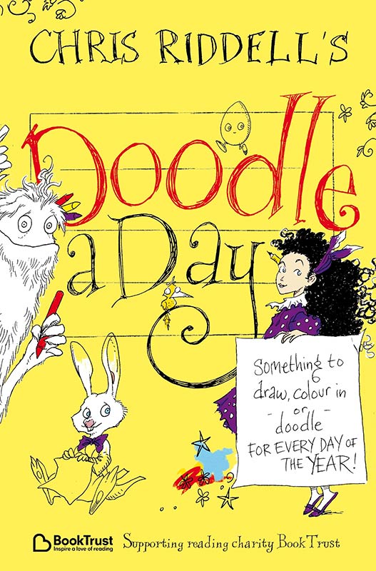 Chris Riddell's Doodle-a-Day: Something to Draw, Colour In or Doodle - For Every Day of the Year!