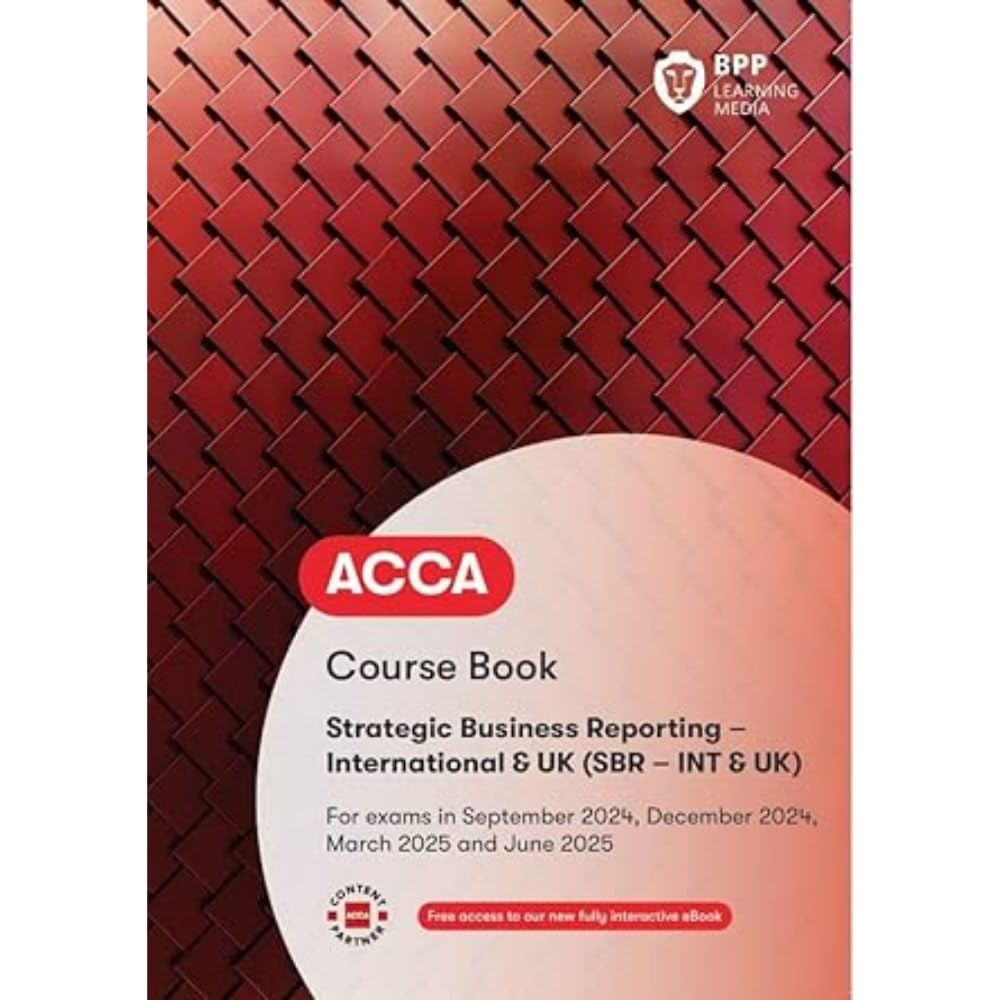 ACCA Strategic Business Reporting: Course Book