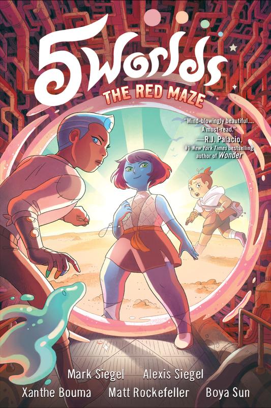 5 Worlds Book 3 : The Red Maze