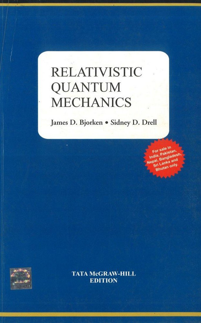 Relativistic Quantum Mechanics (Pb 2017)