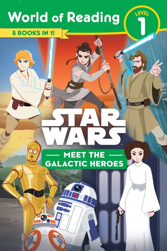 Star Wars : World of Reading : Meet the Galactic Heroes (Level 1 Reader Bindup)