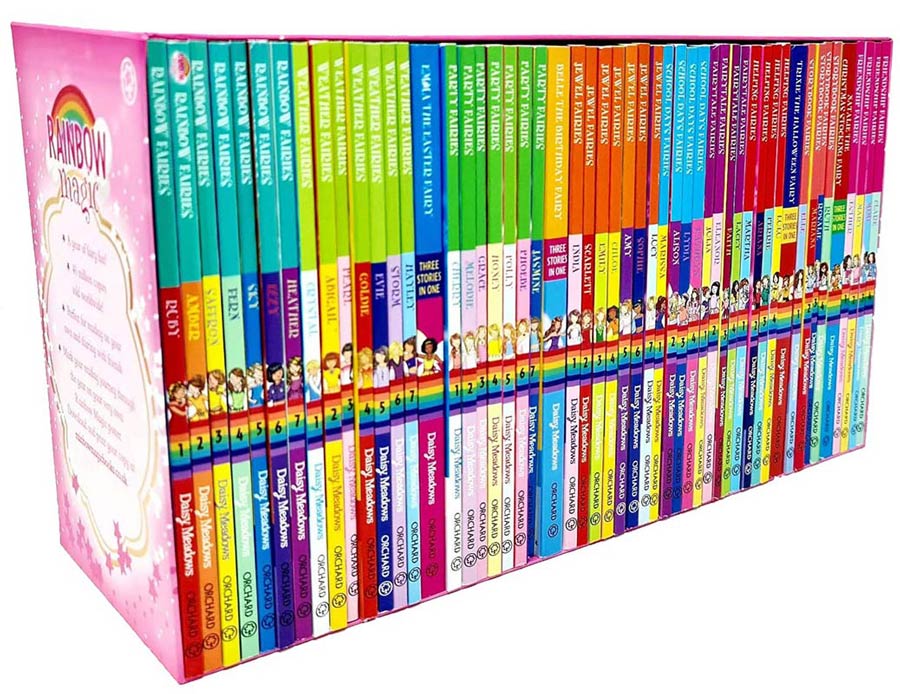 A Year of Rainbow Magic Boxed Collection 52 Books Set, Null