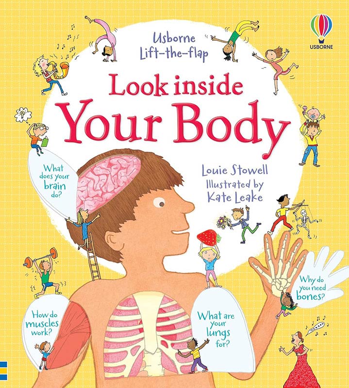 Harper Collins India Look Inside Your Body (Look Inside Board Books)