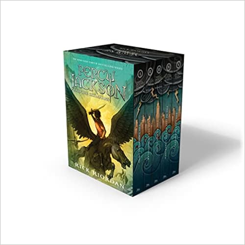 Percy Jackson and the Olympians 5 Book Harcover Boxed Set