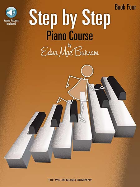 Step by Step Piano Course - Book 4 with Online Audio