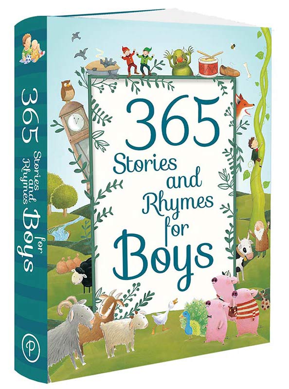 365 Stories & Rhymes for boys | Children's storyooks | Padded Storybooks | stories for children | Stories for boys