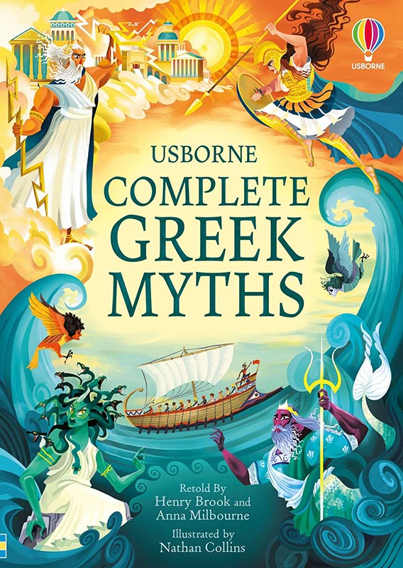 Complete Greek Myths: An Illustrated Book of Greek Myths (Complete Books)