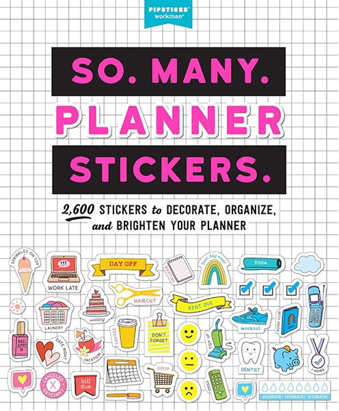 So. Many. Planner Stickers