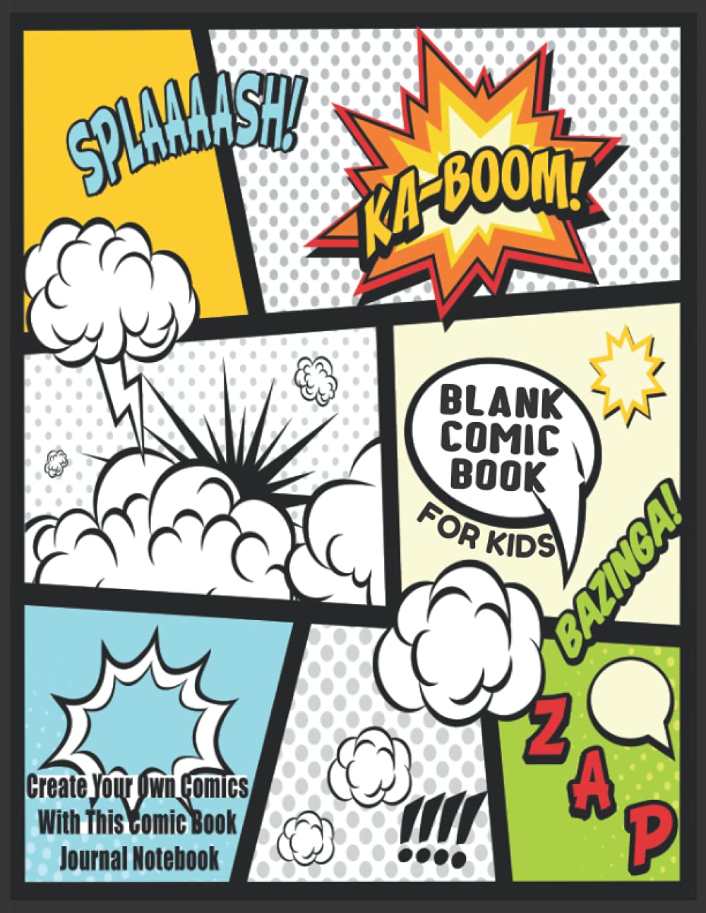 Blank Comic Book For Kids