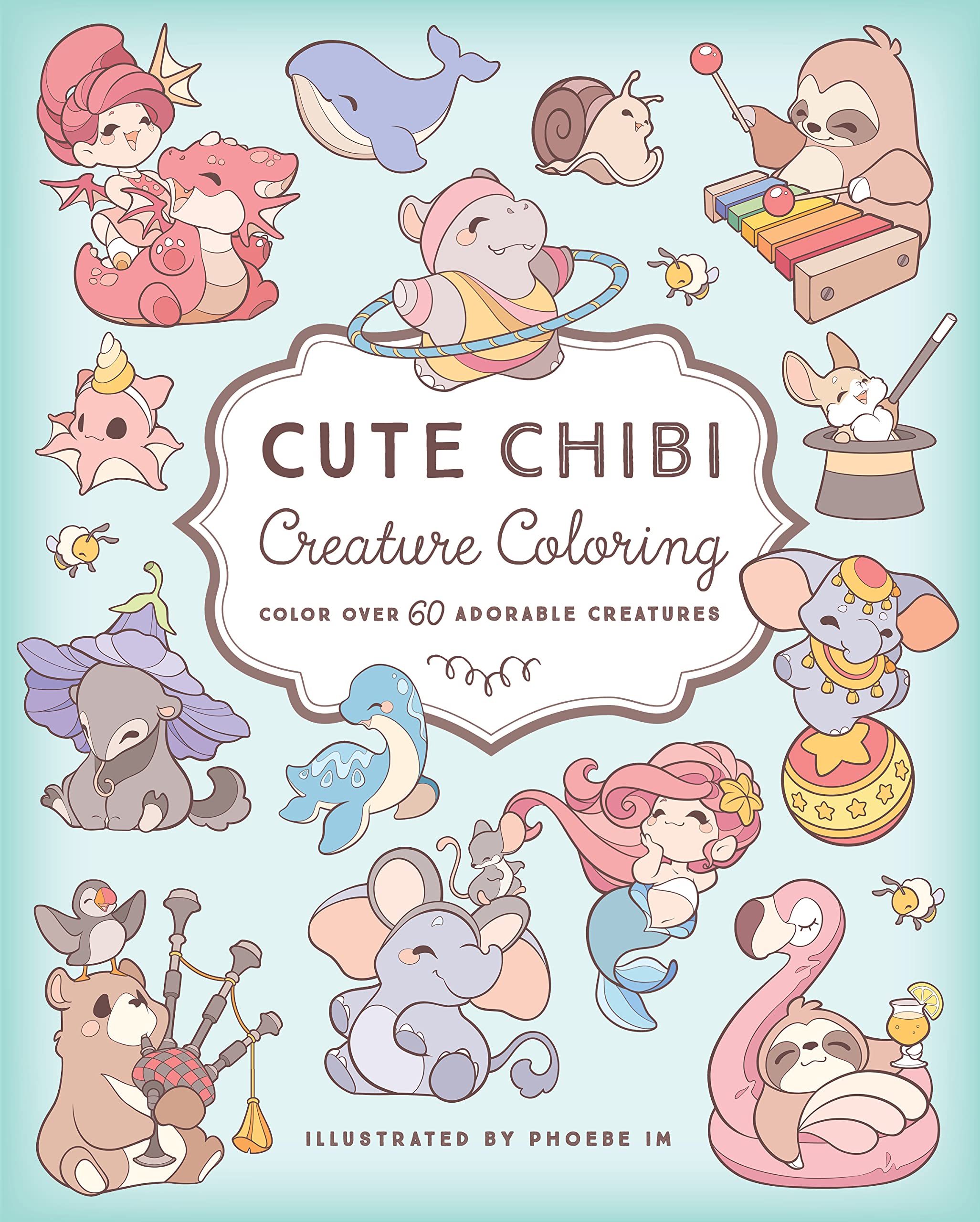 Cute Chibi Creature Coloring