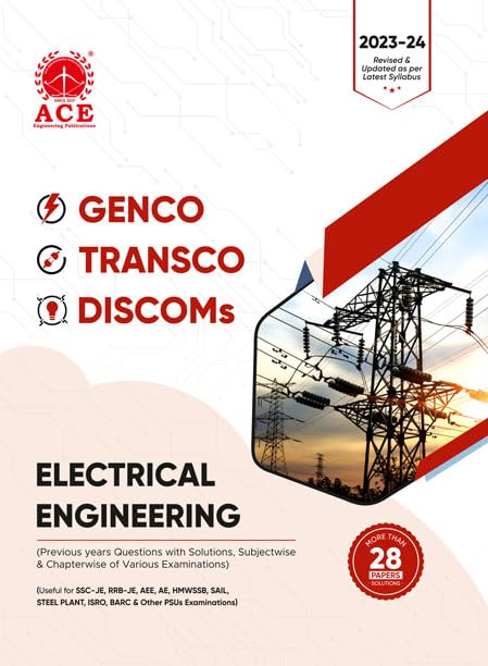 GENCO/TRANSCOM/DISCOMS Electrical Engineering Subjectwise & Chapterwise Practice Papers with Solutions