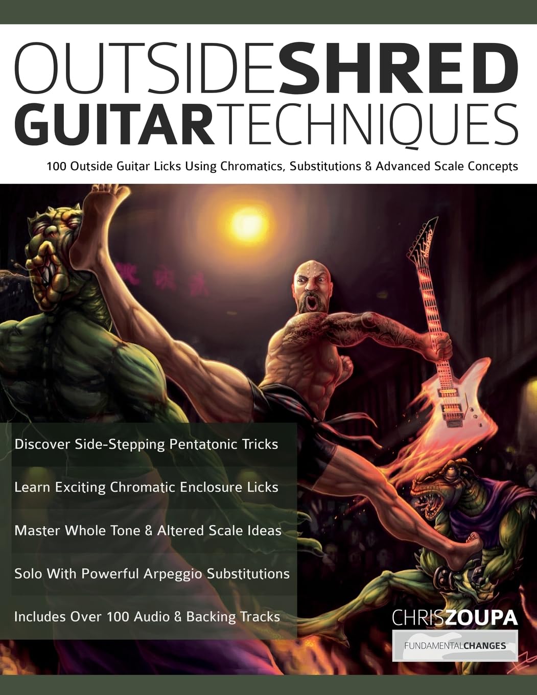 Outside Shred Guitar Techniques