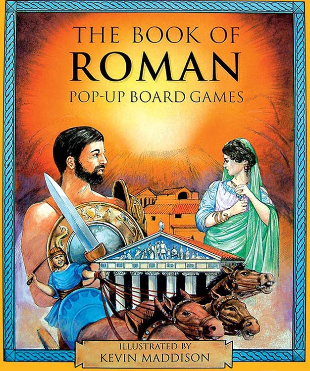 The Book of Roman Pop-up Board Games (Pop Up Board Games S.)