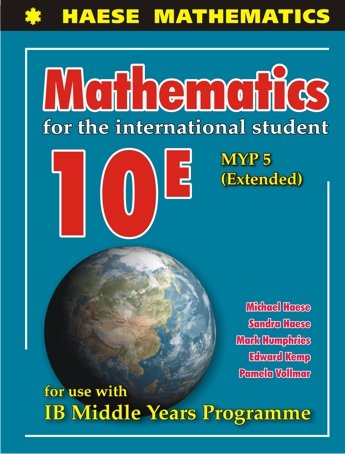 Mathematics for the International Student 10E (MYP 5)