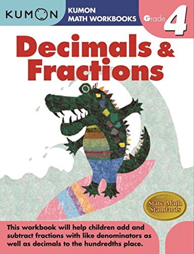 Decimals & Fractions, Grade 4