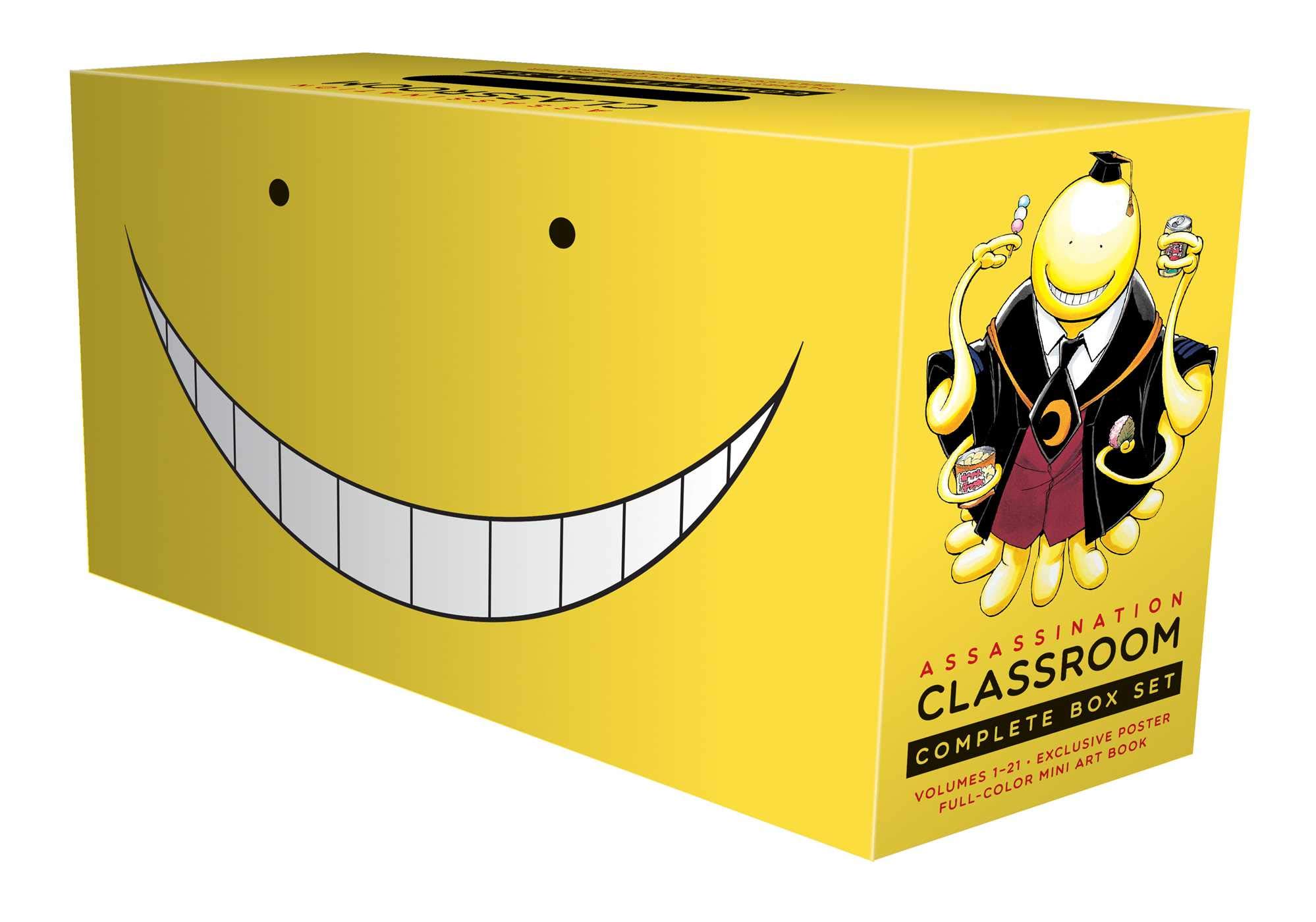 Assassination Classroom Complete Box Set: Includes volumes 1-21 with premium