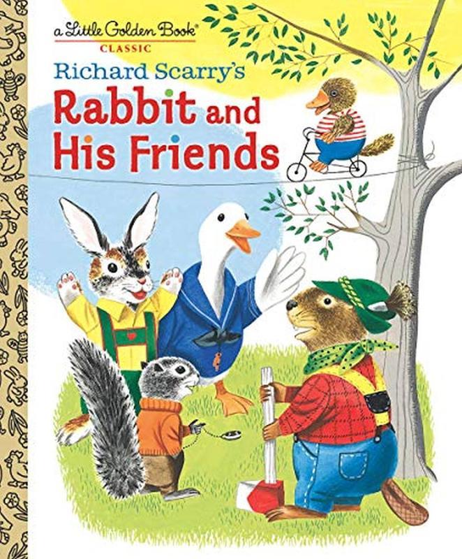 Richard Scarry's Rabbit and His Friends (Little Golden Book)