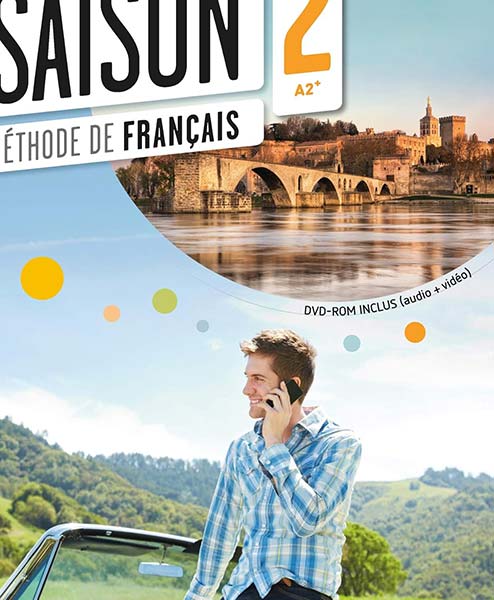 Saison 2: Livre de l'eleve (A2+) + DVD-ROM