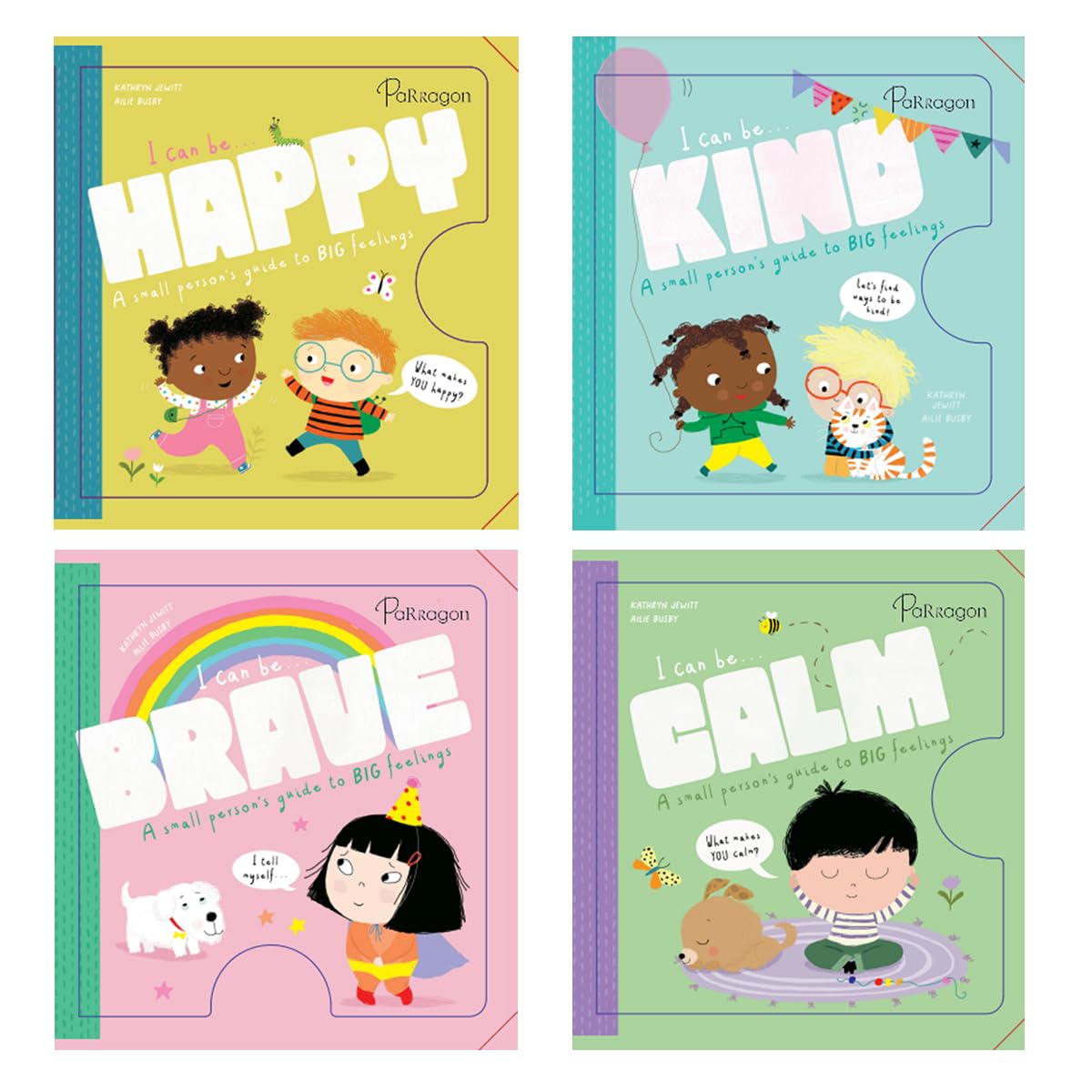 Children's Feelings Series (Set of 4 Books)