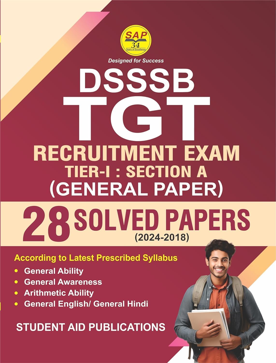 DSSSB TGT Tier 1 Section A 27 Solved Papers (2023-2018)