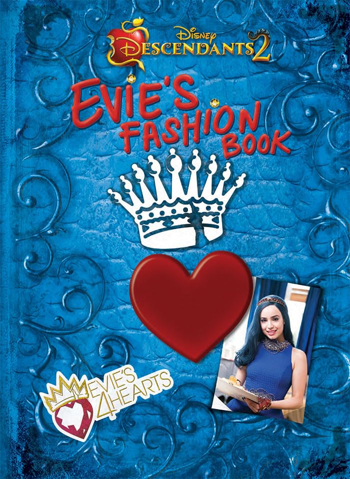 Disney Descendants 2 : Evie's Fashion Book - Unlock Your Style, Perfect for Tween & Young Readers (Ages 9+)