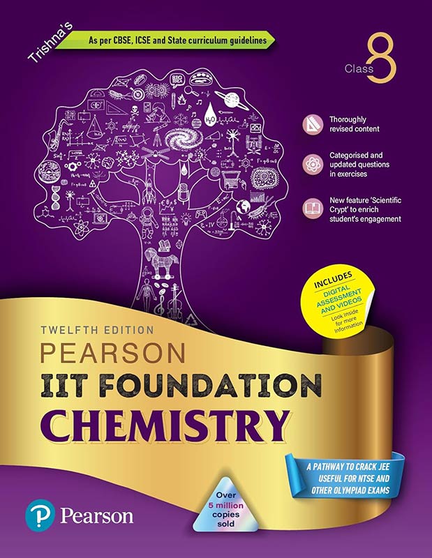 Pearson IIT Foundation'24 Chemistry Class 8