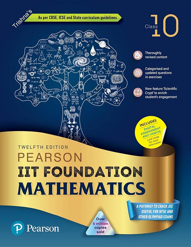 Pearson IIT Foundation'24 Mathematics Class 10