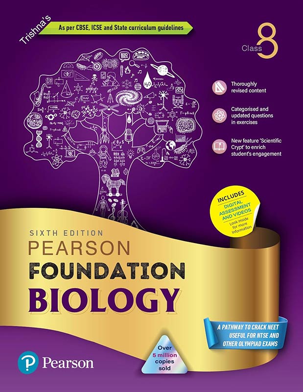 Pearson IIT Foundation'24 Biology Class 8