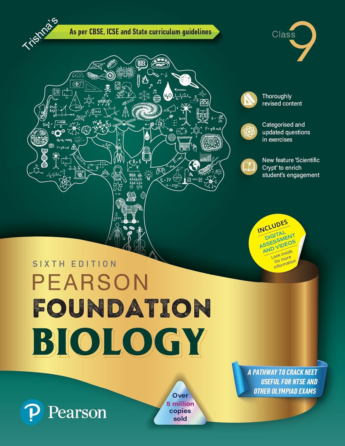 Pearson IIT Foundation'24 Biology Class 9