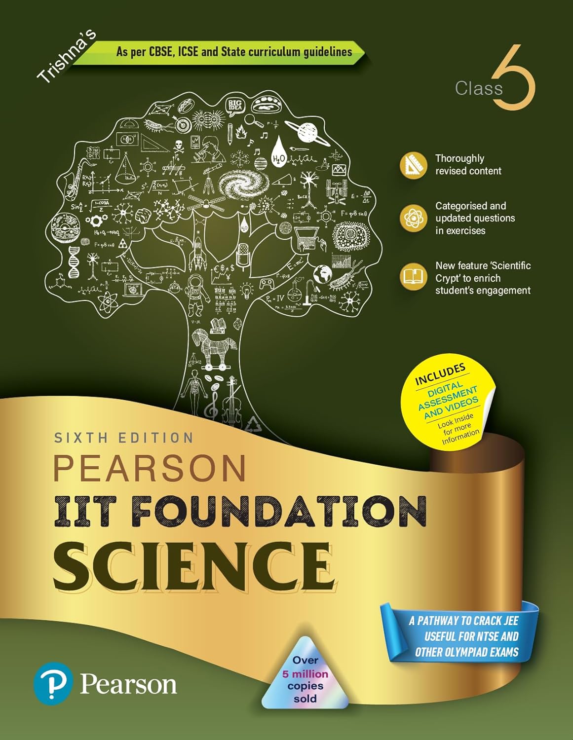 Pearson IIT Foundation'24 Science Class 6