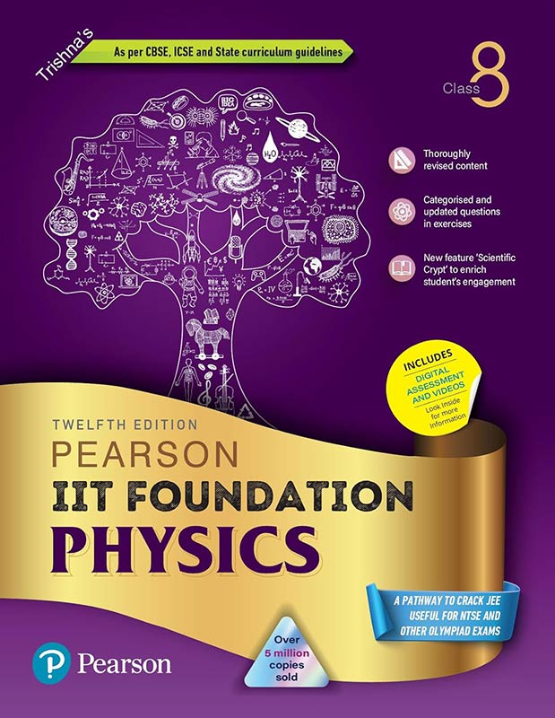 Pearson IIT Foundation'24 Physics Class 8