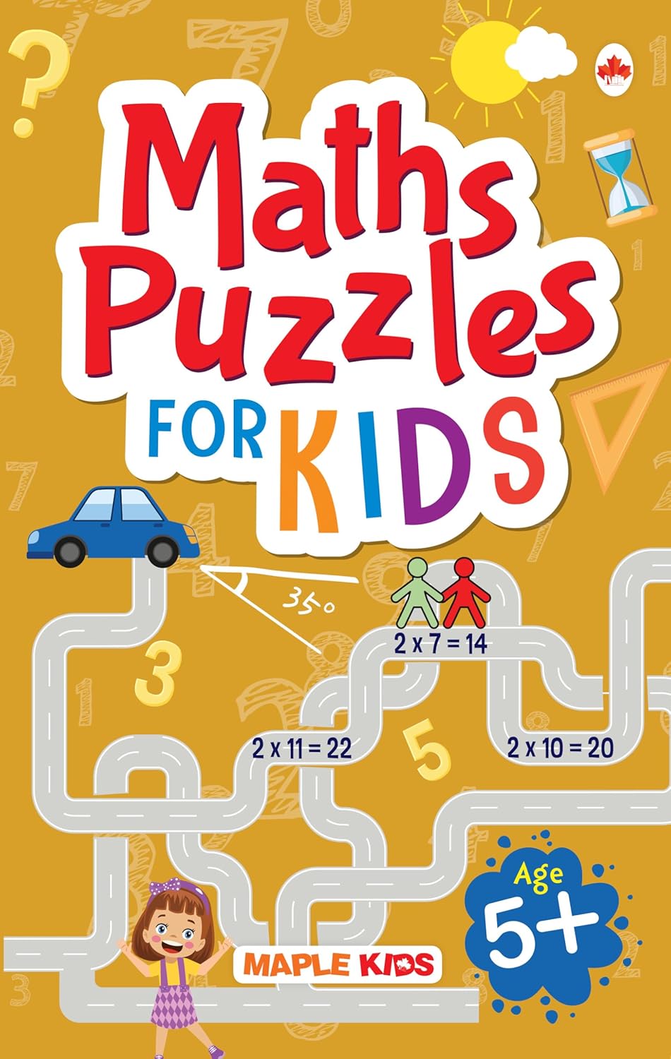 Activity Book for Kids - Maths Puzzles - Brain Activities for Kids