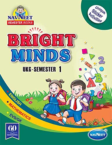 Navneet Semester Book Bright Minds-UKG Semester 1