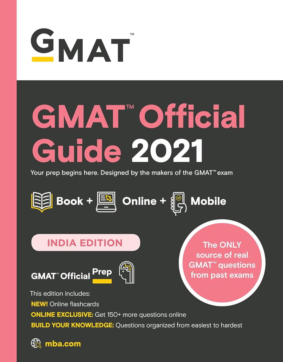 GMAT Official Guide 2021: Book + Online Question +Mobile Bank