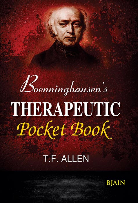 Boenninghausen's Therapeutics Pocket Book: The Principles & Practicability: 1