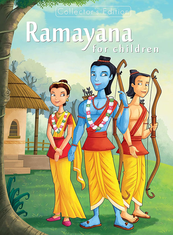 Ramayana for Children with colourful pictures & illustrations