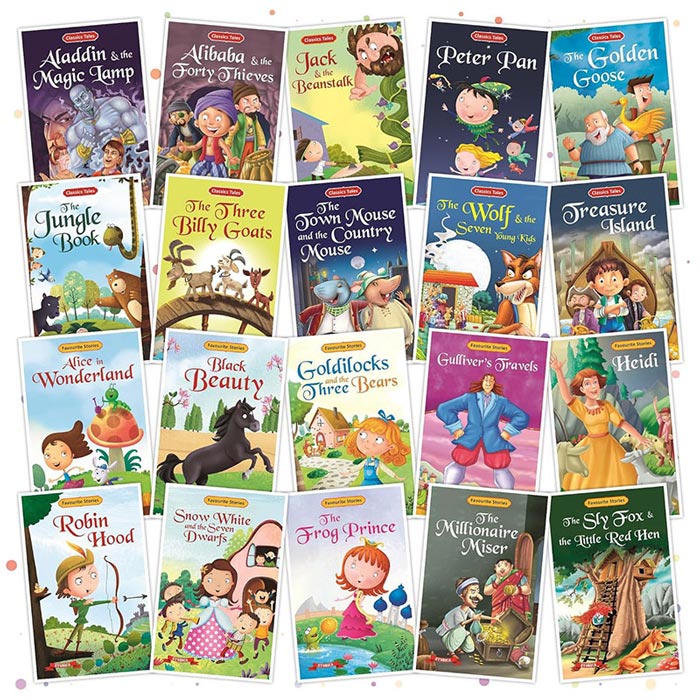 Set of 20 Classic Tales & Favourite Story Books